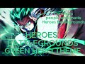 Heroes battlegrounds green hero theme