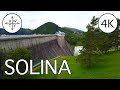 SOLINA, The Largest Dam in Poland [4🅺60 Virtual Walking Tour]