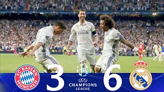 : Real Madrid vs Bayern Munich 6-3 [QuarterFinals-U.C.L 2017] Extended Goals & Highlights