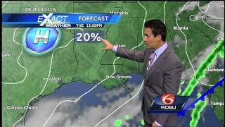 Cloudy, damp with drizzly showers