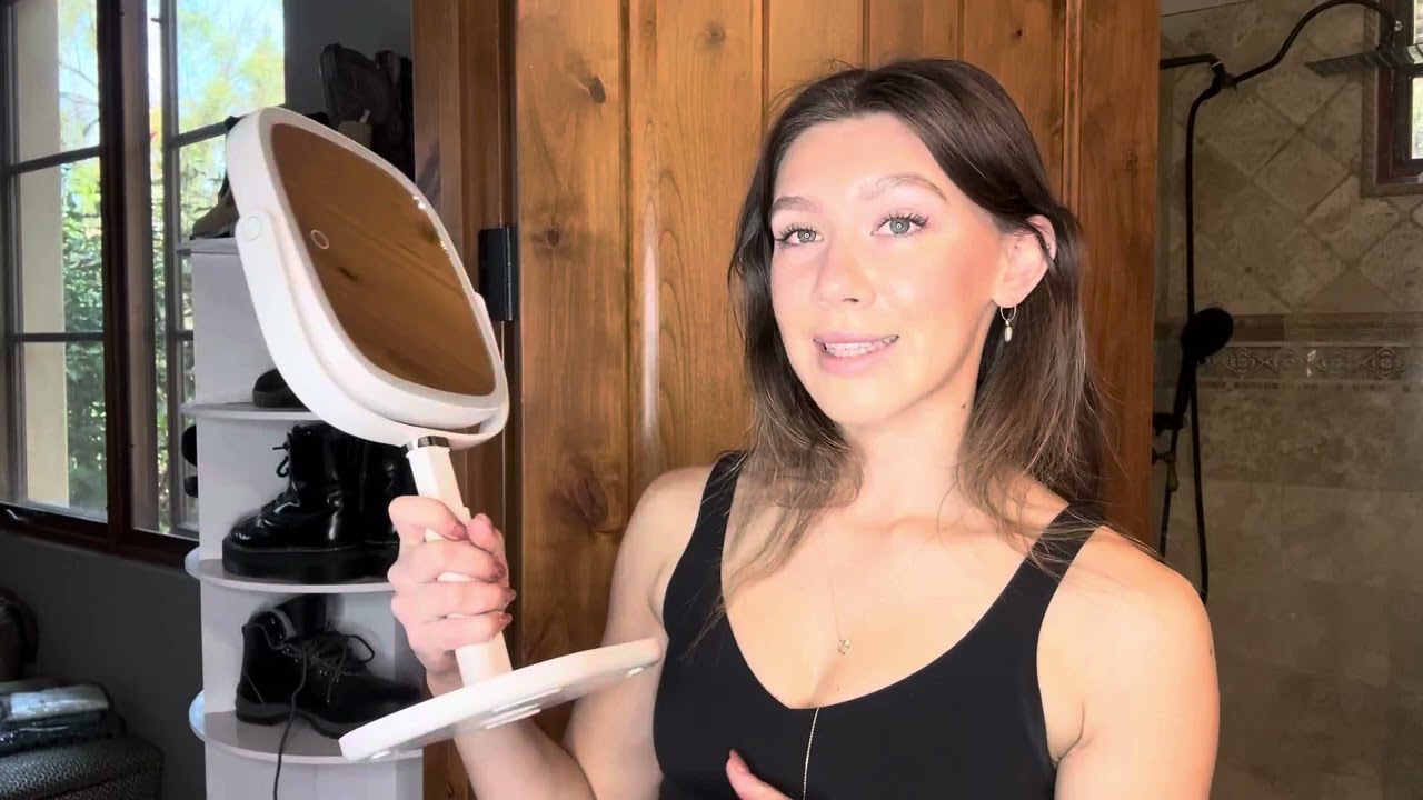 Lighted Makeup Mirror, 2600mAh Rechargeable 1x 10x Magnifying Vanity Mirror Review