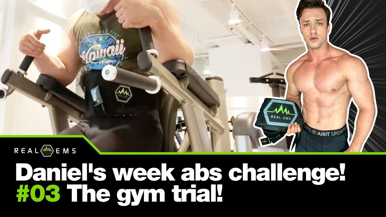Daniel Riffert Abs Daniel's week abs challenge! #03 The gym trial! - YouTube