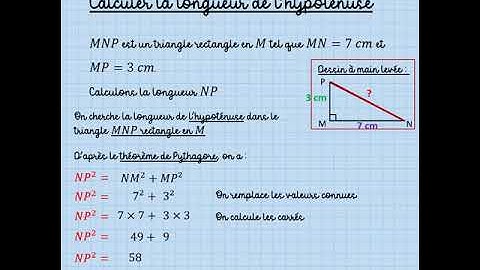 Comment calculer la longueur de l
