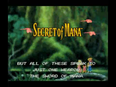 Secret of Mana (SNES), Title Screen