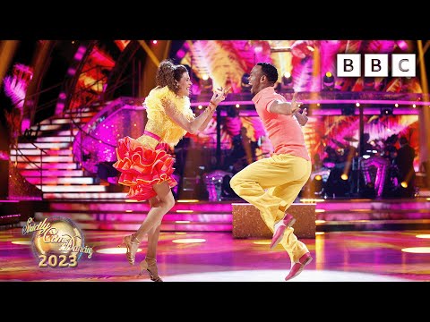 Annabel and Johannes Salsa to You'll Be Mine (Party Time) by Gloria Estefan ✨ BBC Strictly 2023