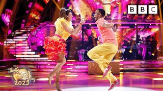 Annabel and Johannes Salsa to You'll Be Mine (Party Time) by Gloria Estefan ✨ BBC Strictly 2023