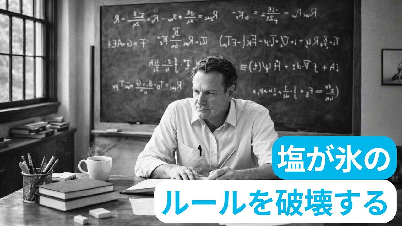 塩は氷を溶かさない ― ファインマンが明かす凍結の狂気