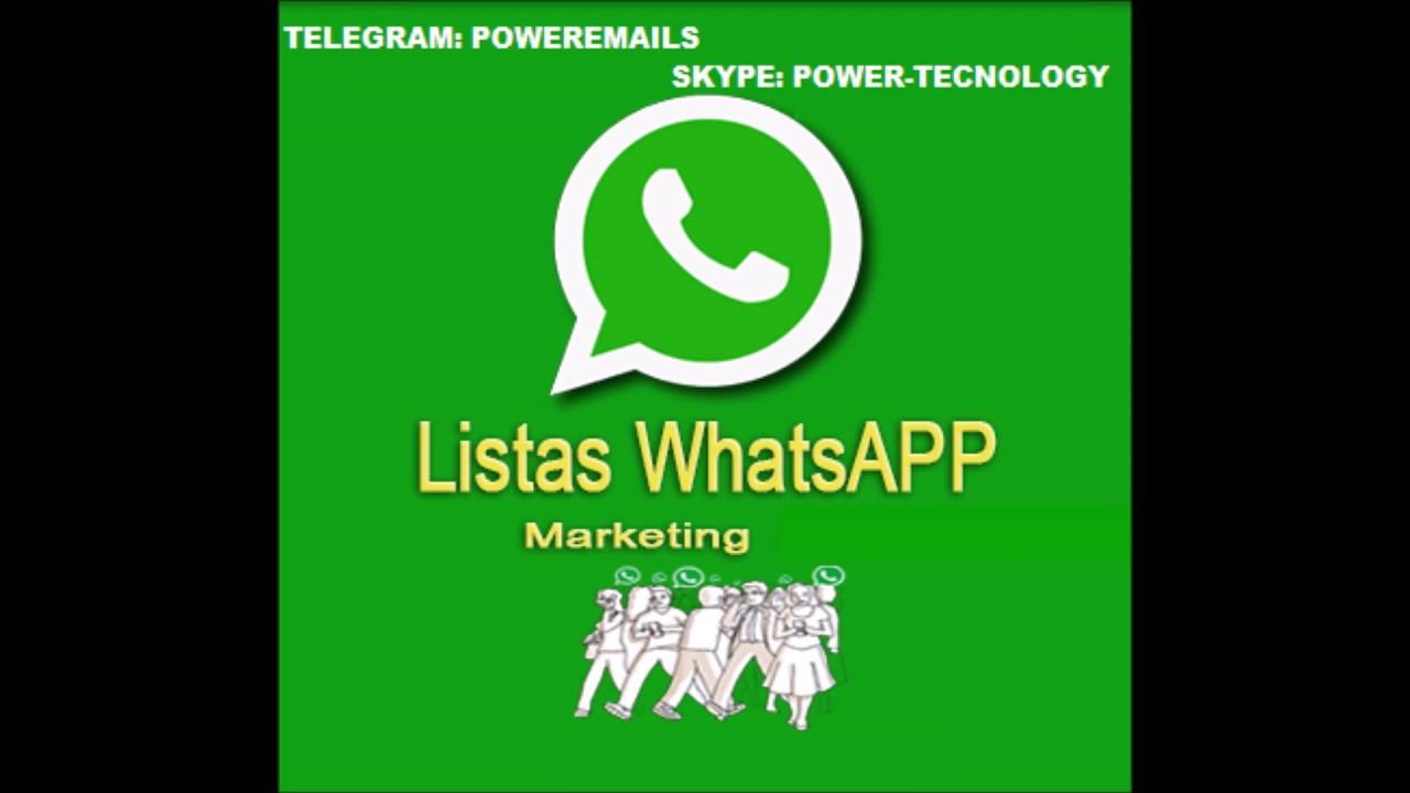 🎯LISTA CELULARES WHATSAPP MARKETING 2020