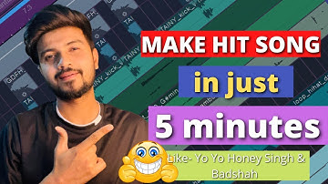 How To Make Hit Song Like Yo Yo Honey Singh & Badshah in just 5 minutes |  Hit Song Kese Banyae