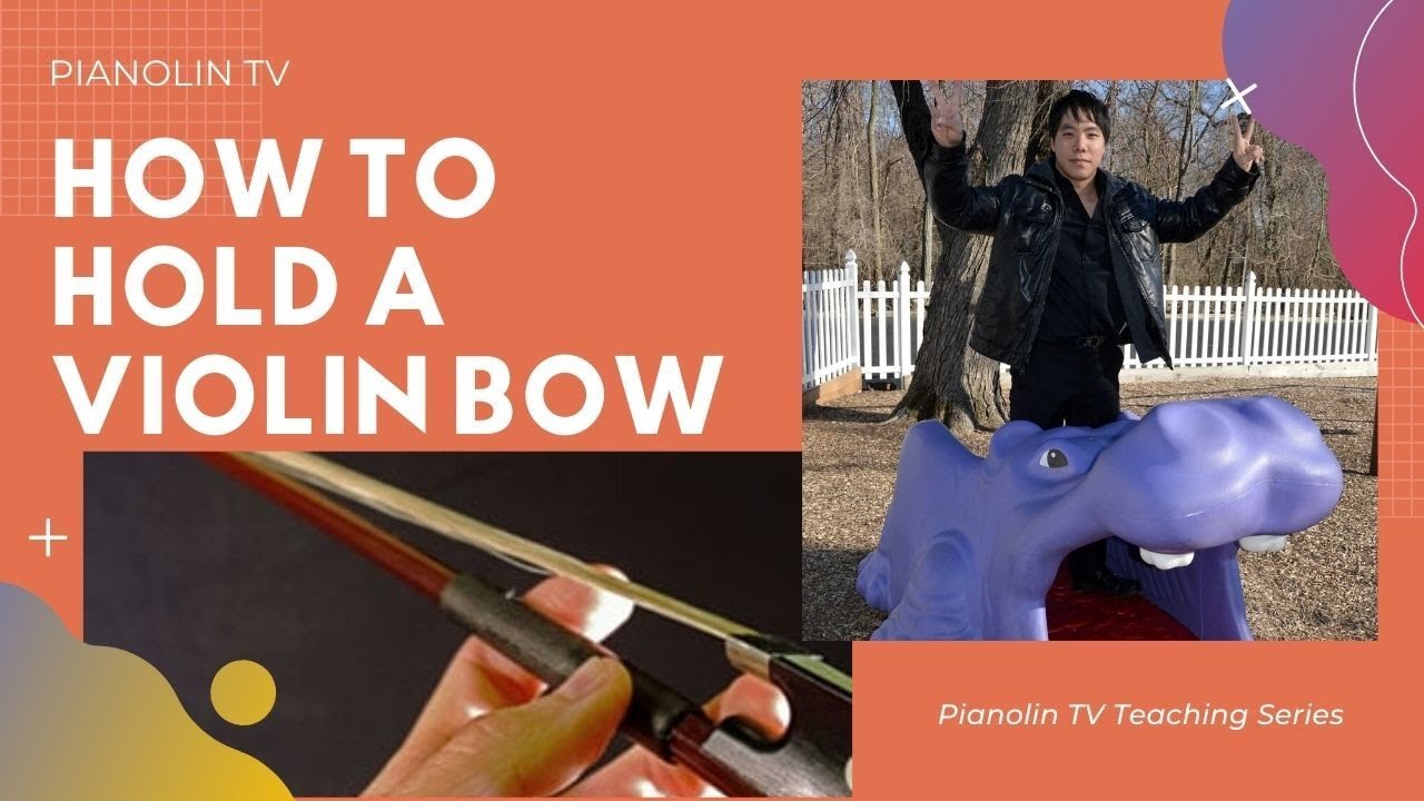 How to hold a violin bow YouTube