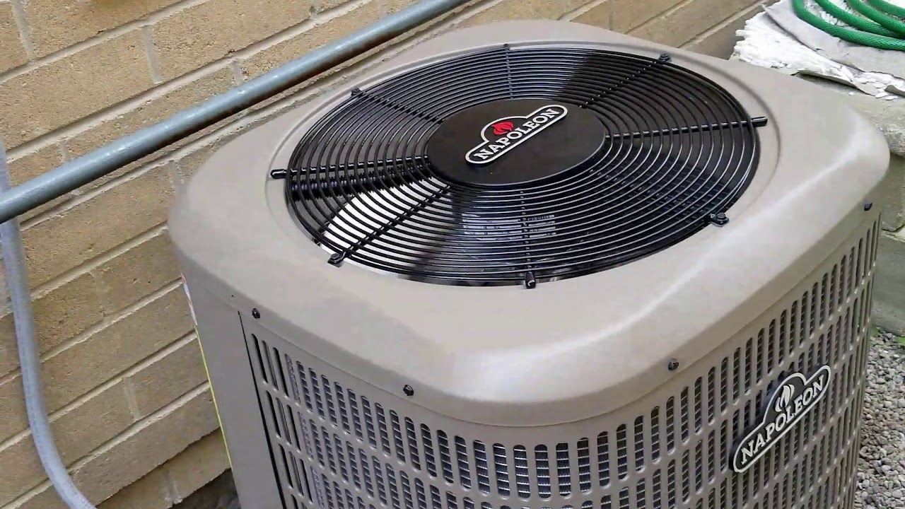 Napoleon 13 Seer A C Unit Youtube