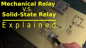 MECHANICAL relay V.S. SOLID-STATE relay (clearly explained)