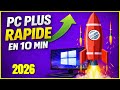 Améliorez VOTRE Windows 11 pour des PERFORMANCES Incroyables en 2026 ?