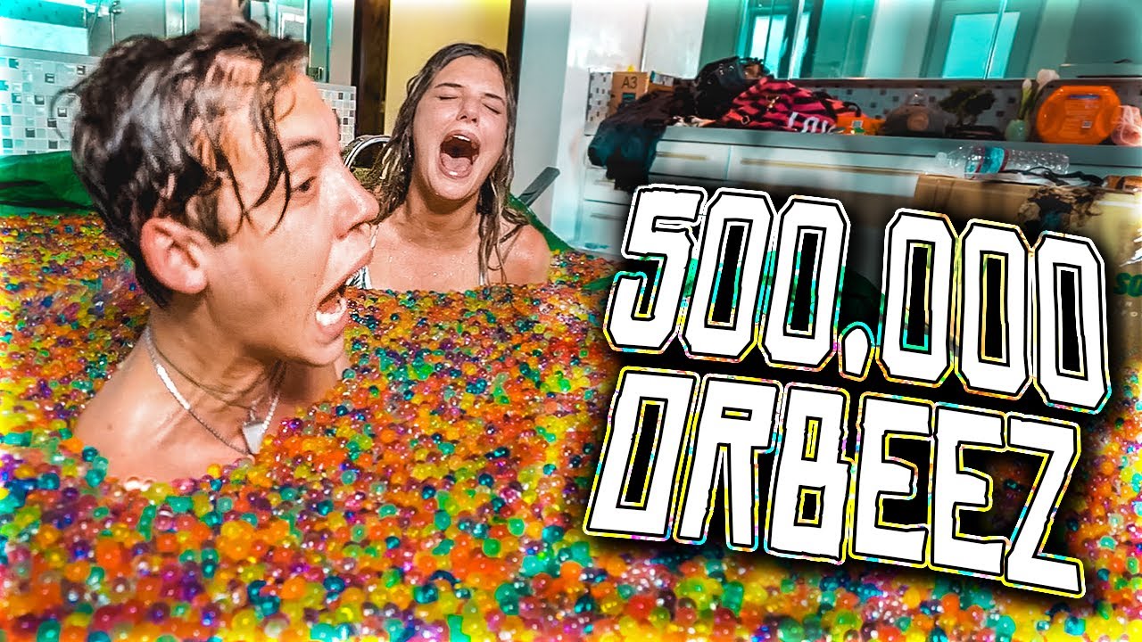 500,000 ORBEEZ IN A TUB w/ ALISSA 