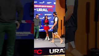 Али Хейбати Против Ивана Емельяненко / Битва Взглядов На Uralfc  #Video #Live #Boxing