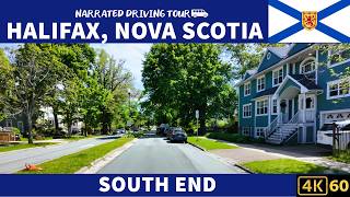 🌳 Halifax South End, Nova Scotia 🌳 4K Drive