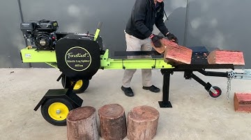 Forestwest 40ton Kinetic Log Splitter Demo