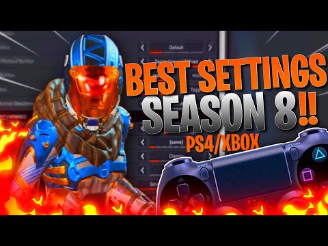 Best SETTINGS For Season 8 Players?PS4/XBOX (TRY IT) Apex Legends | Javon