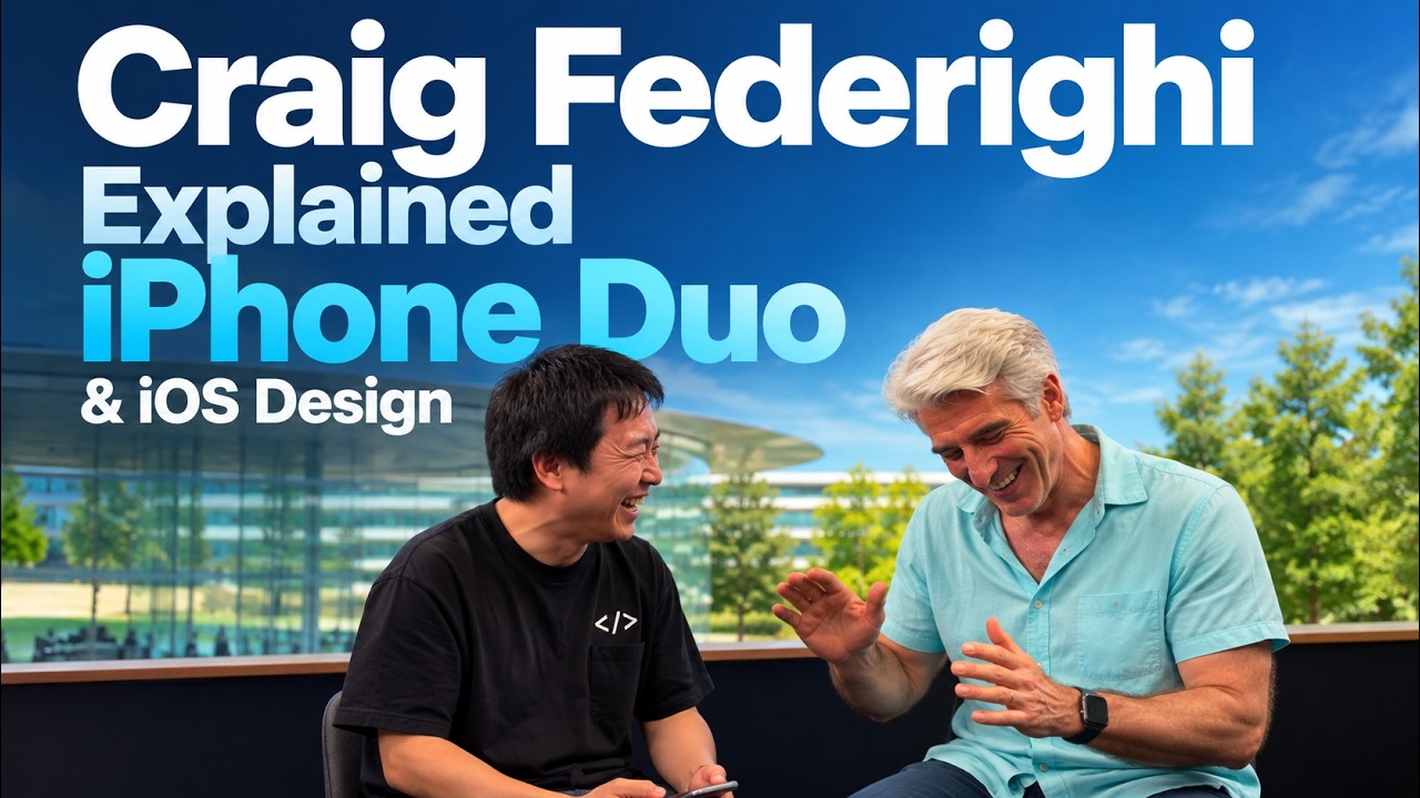 ‘Daniel Decodes’ Interview Craig Federighi Regarding the iPhone Duo