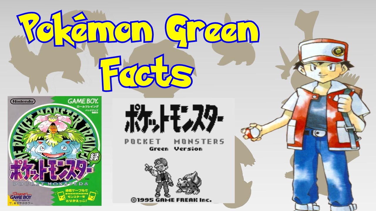 Pokémon Facts & Trivia - Pokémon Green version - YouTube