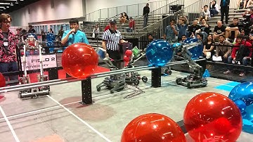 VEX Toss Up Worlds: OYES Master and Puppet