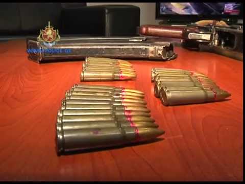 შსს-მ უკანონო ცეცხლსასროლი იარაღი ამოიღო