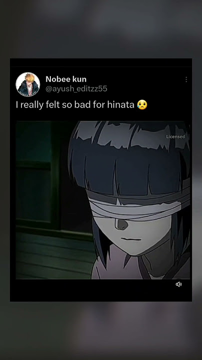 dia tidak bisa melihat kembang api 😥 #naruto #anime #narutoshippuden #hinata #sedih #fyp #viral
