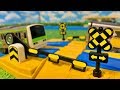 Pla-rail Double Railway Crossing|プラレールのふくせんふみきりをしょうかいするよ