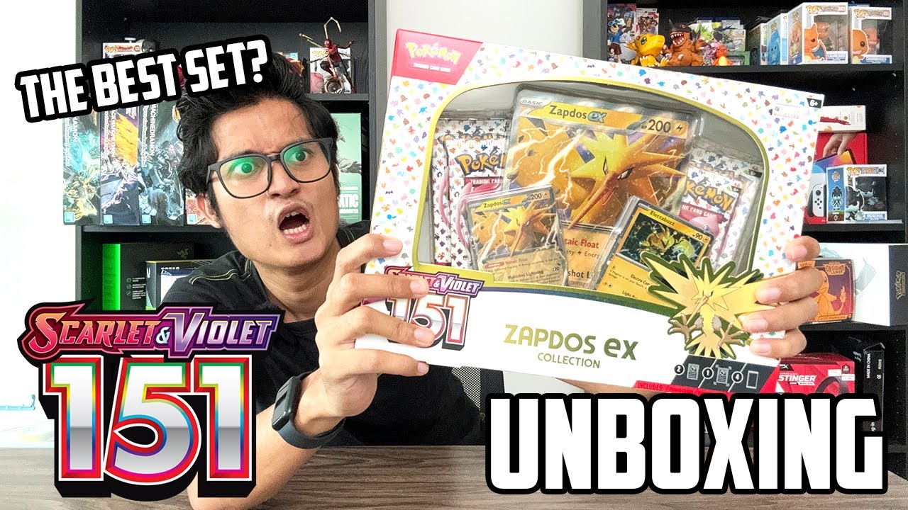 Pokémon Unboxing - Scarlet & Violet 151 Zapdos ex Collection 