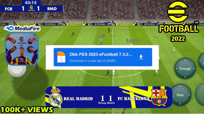 eFootball PES 2023 Mobile Patch [APK OBB] Android & los 