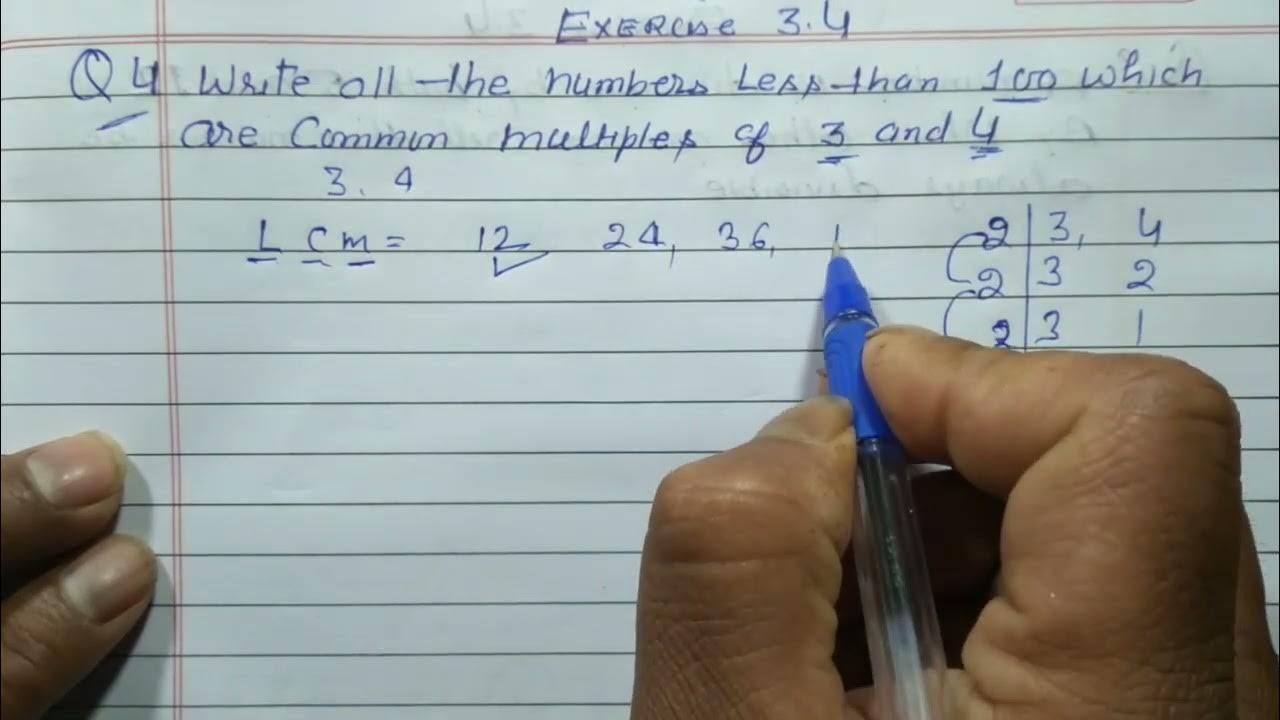 Class 6 exercise 3 4 q 4 write all the numbers less than 100