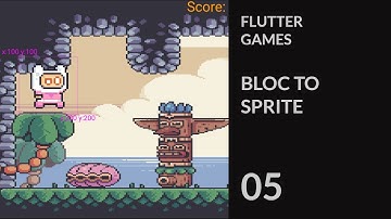05. Flutter BLoC to Game Sprite Communication with Flame - Pinkie