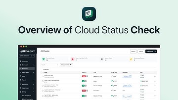 Overview of Cloud Status Check