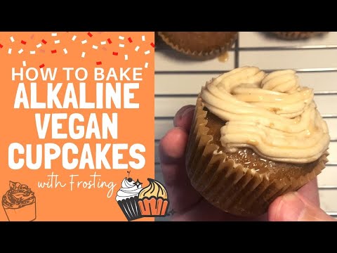 How to Bake Alkaline Vegan CUPCAKES with FROSTING!? The Alkaline Chef #7 - #DrSebi recipe