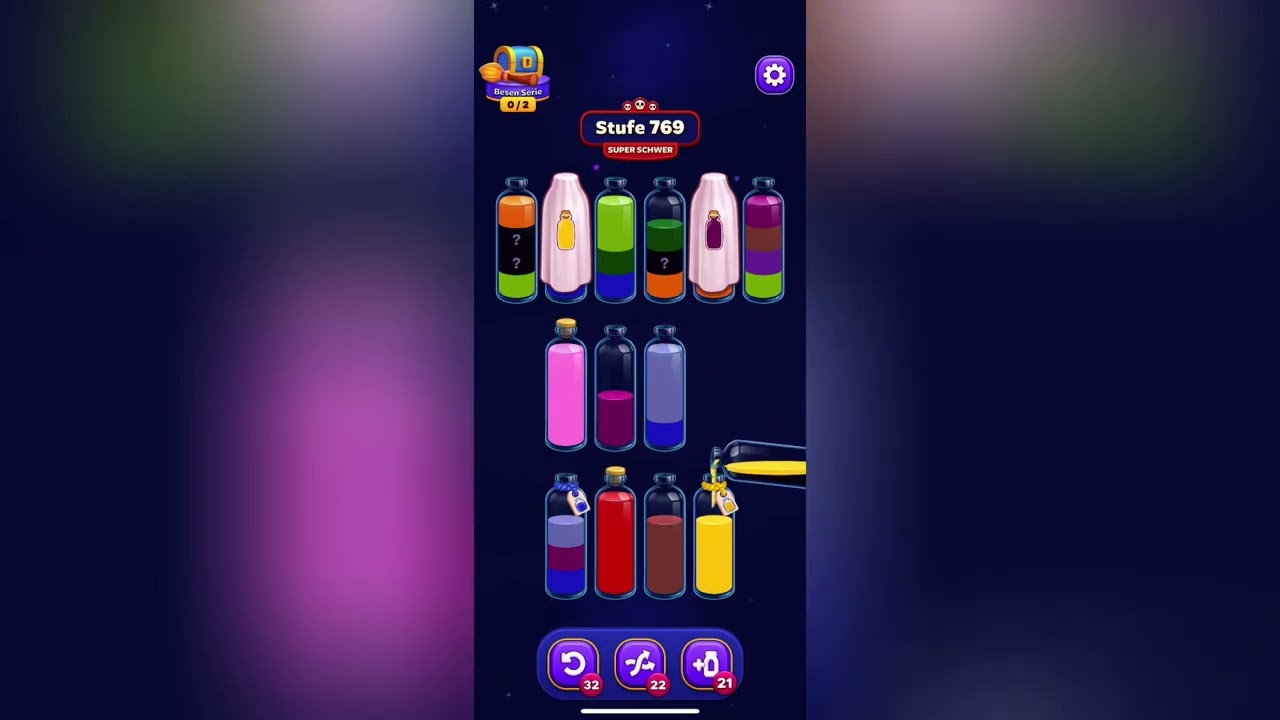 Magic Sort Level 769 Solution Walkthrough 