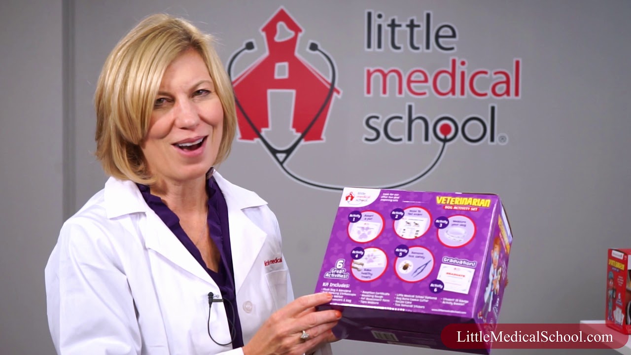 Veterinarian Dog Activity Set Little Medical School