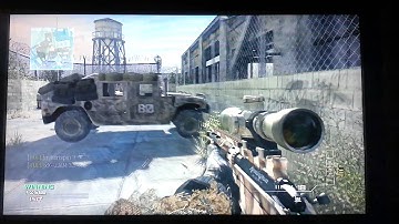 I hit a 360 on mw3 1v1 last kill !!