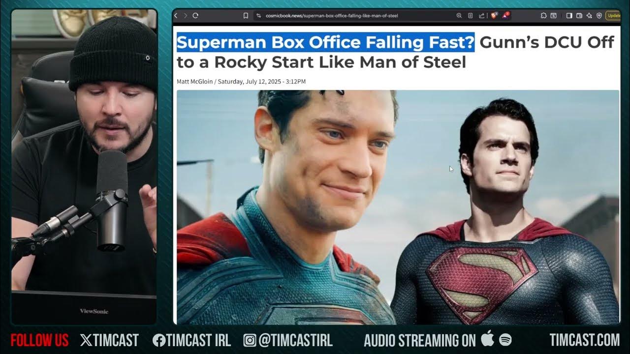 Superman IS COOKED, Despite Rave Reviews Film May NOT Make It And NOT For Being WOKE