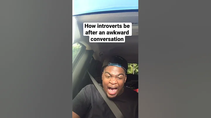 How introverts be after an awkward conversation | #shorts