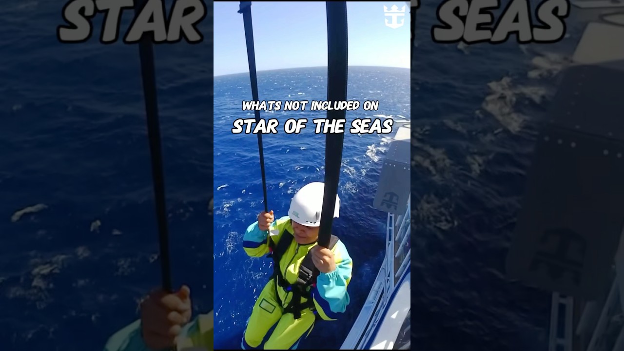 Whats NOT Free On Star Of The Seas🛳️ #staroftheseas #royalcaribbean #cruise #cruisetips #cruiseship