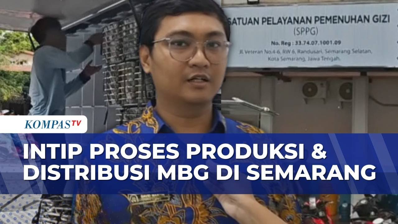 Intip Proses Panjang di Balik Makan Bergizi Gratis di Semarang: Produksi hingga Distribusi | JMP
