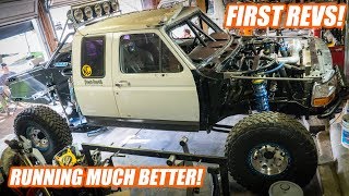 Getting The F150 PRERUNNER To Run RIGHT! *FIRST REVS*