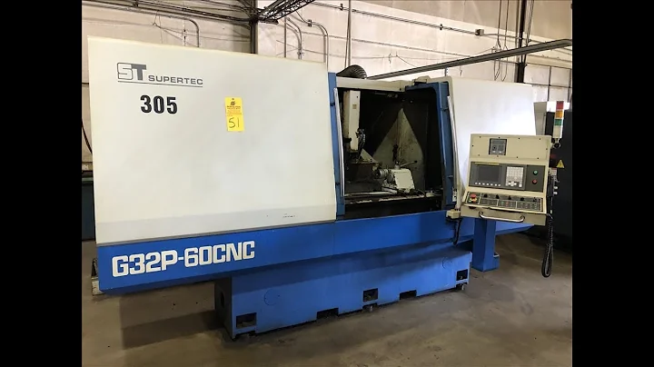Supertec G32P-60 CNC Cylindrical OD Grinder