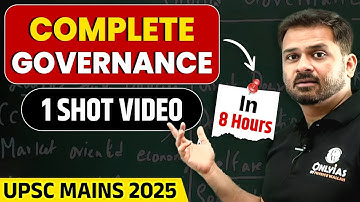 Complete Governance for UPSC in One Shot 🔥 | GS Paper-2 UPSC Mains | UPSC Mains Governance
