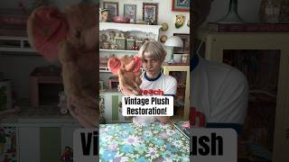 Vintage Plush Restoration! #toycollection #vintagetoys #toyrestoration #kitschy