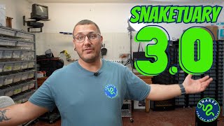 Snaketuary 3.0: Come take a tour of our snake room!