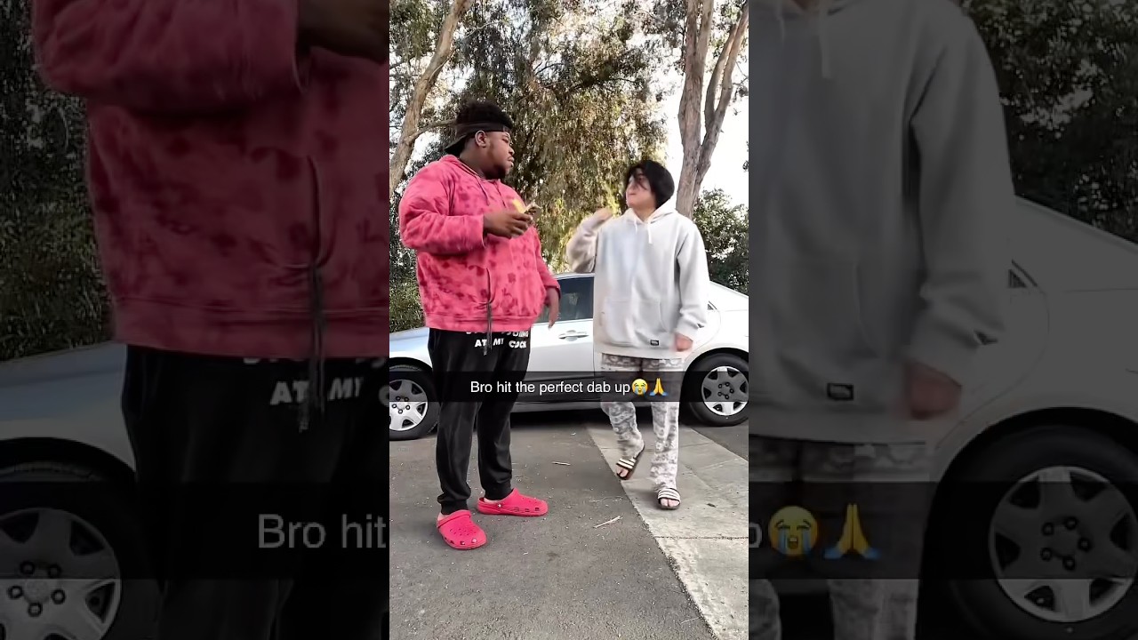 When you and hit the perfect dab up💀