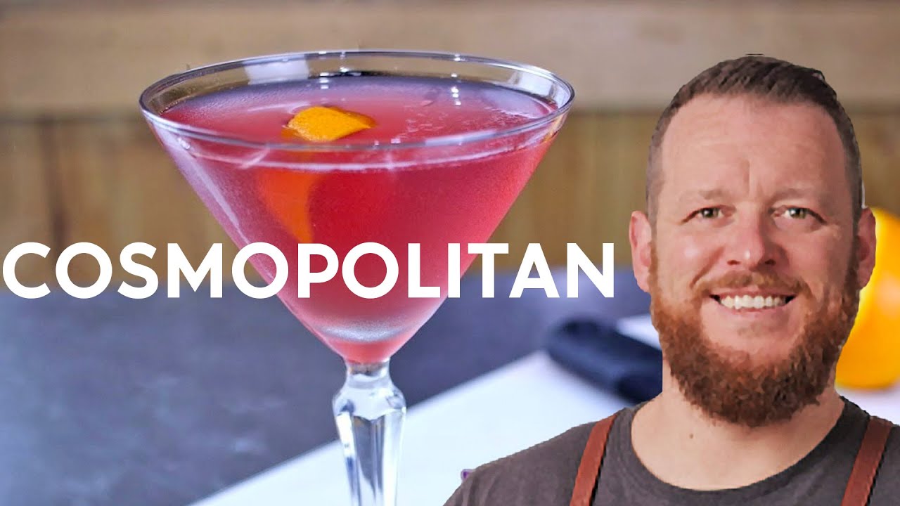 Update New Cosmopolitan Cocktail Recipe | Sex and the City Cocktail