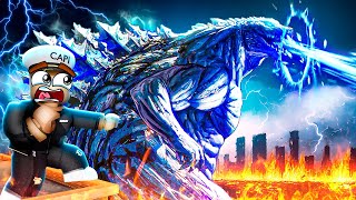 Godzilla Earth Boss Destroys The World In Roblox