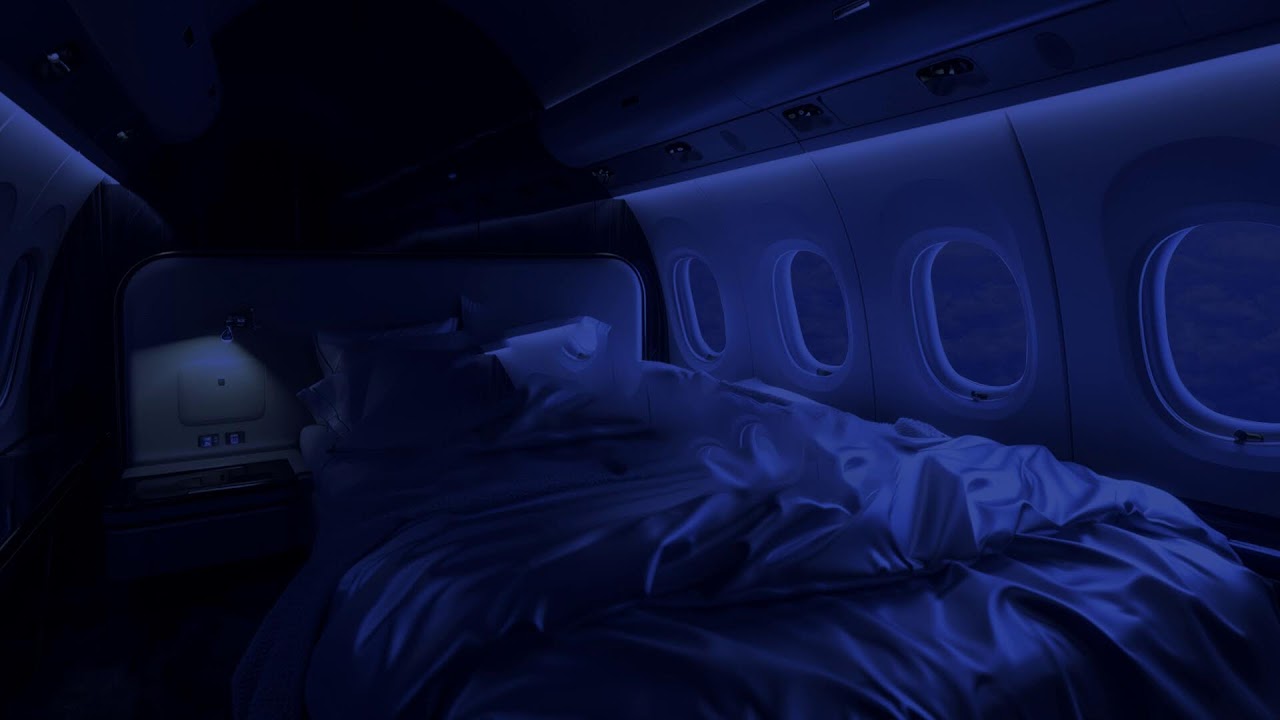 Airplane Cabin White Noise | 10 Hours of Jet Sounds for Sleep